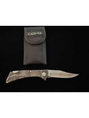 Case Camo Knife LT1581 With Sheath And Box
